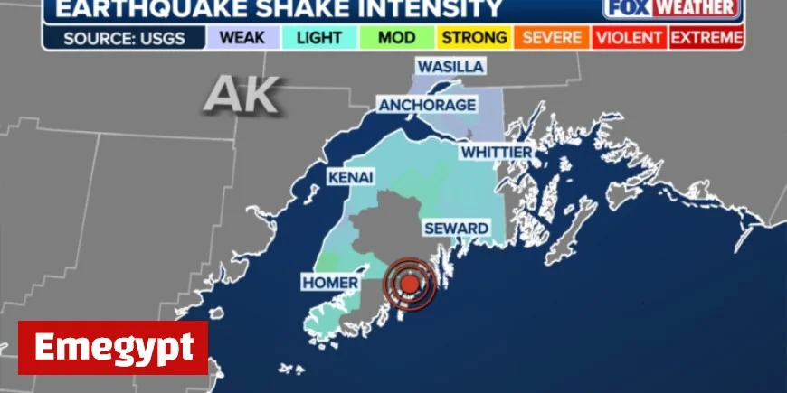 5.4 Magnitude Earthquake Strikes, Shakes Southern Alaska