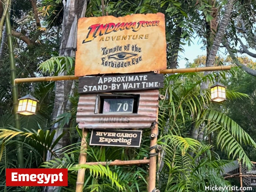 Indiana Jones Ride Closure at Disneyland Extended One More Day