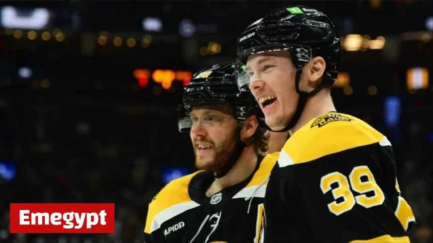 David Pastrnak Predicts Bright Future for Bruins’ Morgan Geekie