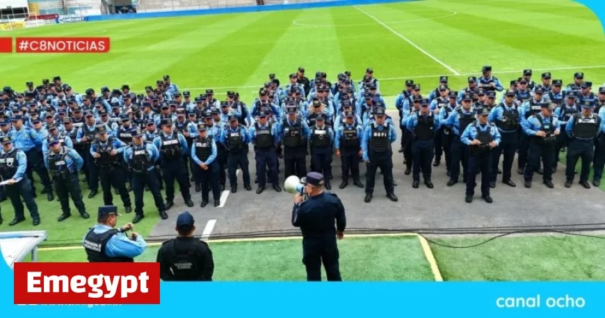 National Police Deploys 650 Officers for Olimpia vs Alajuelense Match Security