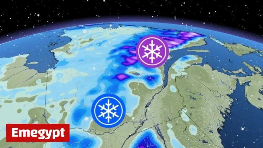 Massive Weather System Brings First Snowfall to These Areas