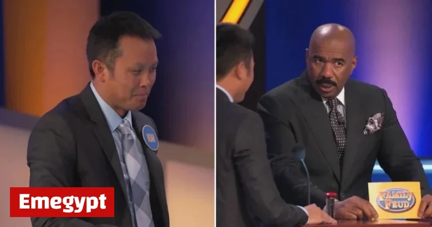 Steve Harvey Surprised by Player’s Flattering ‘Family Feud’ Answer