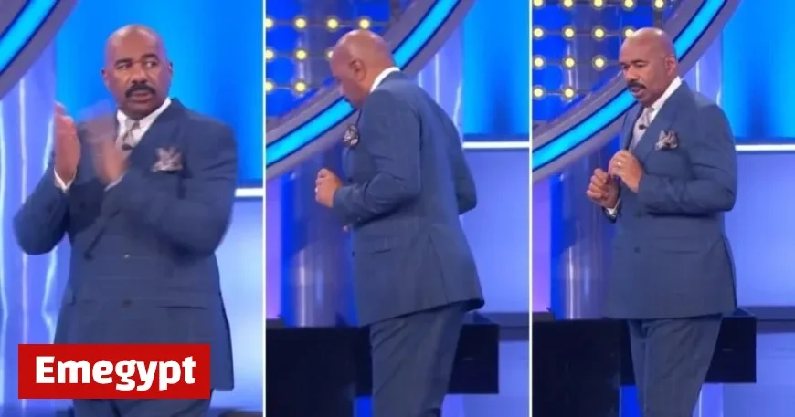 Steve Harvey Drops Cards on ‘Family Feud’ After Controversial Answer