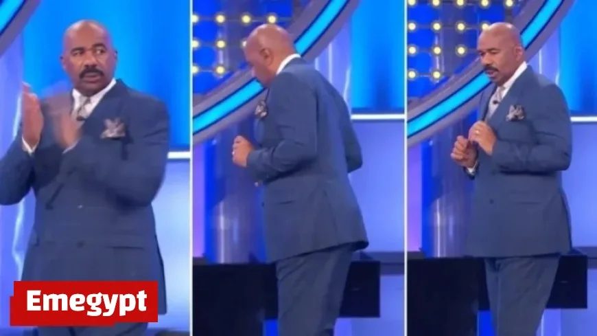Steve Harvey Reacts to Shocking ‘Family Feud’ Answer, Drops Cards