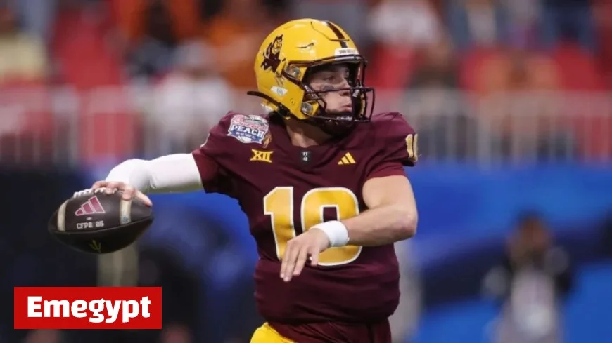 ASU Quarterback Leavitt Undergoes Season-Ending Surgery