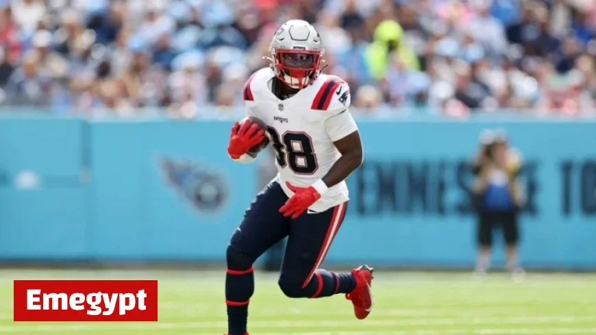 Rhamondre Stevenson to Miss Sunday Game Due to Toe Injury