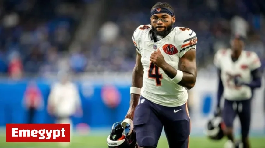 Bears Sideline RB Swift Due to Groin Injury vs Bengals