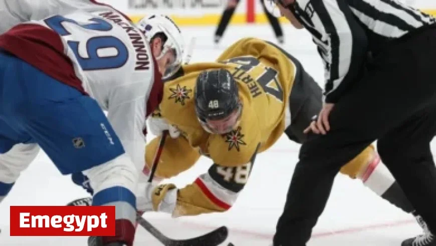 Avalanche Face Golden Knights in Anticipated NHL Showdown