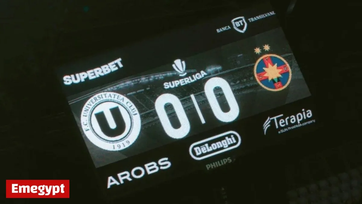 Transmisiune în direct: U Cluj și FCSB se confruntă în meciul palpitant din Superligă, etapa 15