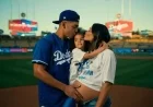 Kike Hernandez and Mariana Vicente Celebrate Baby Boy Announcement at World Series