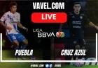 Live Score Updates: Puebla vs. Cruz Azul in Liga MX Match