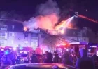 Firefighters Combat Major Blaze in Blackwood, Gloucester Township, New Jersey