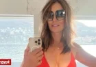 Elizabeth Hurley Stuns in Stylish Bikini Attire