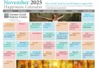 November 2025 Happiness Calendar Unveiled