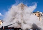 Medieval Torre dei Conti Tower Collapses in Rome Trapping Worker During Renovation