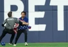 American Flag-Waving Fan Invades Field at World Series Game 6 in Toronto