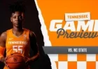 Lady Vols Set for Showdown with NC State in WBB Preview