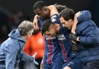 Achraf Hakimi of PSG Exits Field in Tears After Foul by Luis Diaz