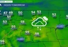 Warmer Wednesday with Cloudy Skies and Scattered Rain/Snow Showers