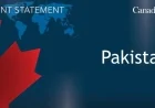 Canada and Pakistan Strengthen Enduring Ties in Joint Statement