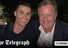 Piers Morgan and Cristiano Ronaldo’s Unusual Friendship Draws Uncomfortable Attention