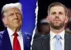 Eric Trump Dials Father Live Onstage at Turning Point Event