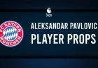 Aleksandar Pavlovic Goal Scoring Odds and Player Props for Match Against Union Berlin on November 8