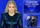 Erika Kirk Honored with First Charlie Kirk Legacy Award at Fox Nation