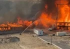 Massive Fire Consumes Lehi Apartment Under Construction Near Point of the Mountain