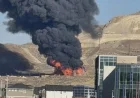 Fire Erupts at Point of the Mountain Construction Site Near Lehi