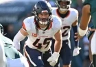 Broncos’ Alex Singleton Celebrates Successful Cancerous Tumor Removal