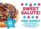 Dunkin’® Celebrates Military Heroes on Veterans Day