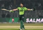 Agha’s Century Propels Pakistan to 299-5 in First ODI Against Sri Lanka