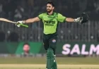 Agha’s Century Propels Pakistan to Strong 299-5 in First ODI Against Sri Lanka
