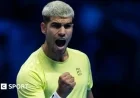 Alcaraz Triumphs Over De Minaur at ATP Finals