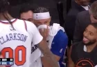 Knicks Teammates Mocked Frustrated Jordan Clarkson After Nets Foul Out