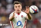 George Ford Returns as Fly-Half for England’s Showdown Against New Zealand All Blacks