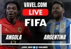Live Score Updates Angola vs Argentina in Exciting Friendly Match