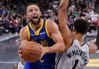 Curry Dominates Spurs Again Tying MJ with Another 40-Point Game