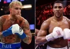 Anthony Joshua set for thrilling boxing return against former YouTuber Jake Paul in Miami showdown