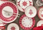 Embrace Christmas Sweater Nostalgia with Pottery Barn’s Fair Isle Dinnerware Collection