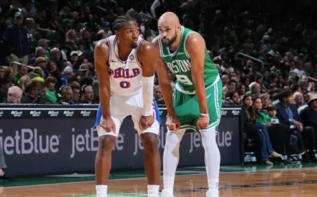 Sixers Clash with Boston in NBA Cup Opener