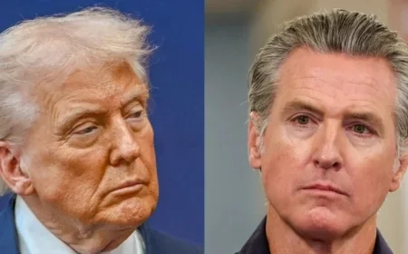 California Governor Gavin Newsom Criticizes Trump’s Nuclear Testing Directive as ‘Weakness Disguised as Strength’
