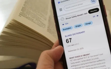 Dictionary.com Chooses Undefined ’67’ as 2025 Word of the Year