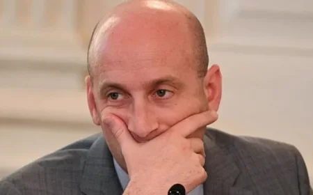 Stephen Miller’s Sleep Disrupted by Trump’s Actions, Wife Reveals