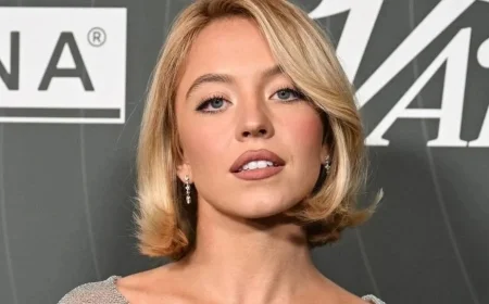 Sydney Sweeney Shines in Elegant Silver Gown at Variety’s Power of Women Event
