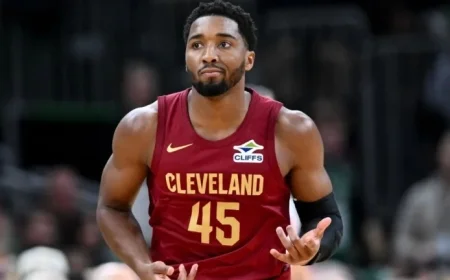 Cavs’ Mitchell Out Against Raptors Due to Hamstring Injury
