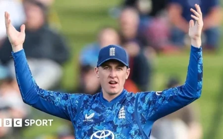 New Zealand Battles England in Third ODI: Live Score Updates