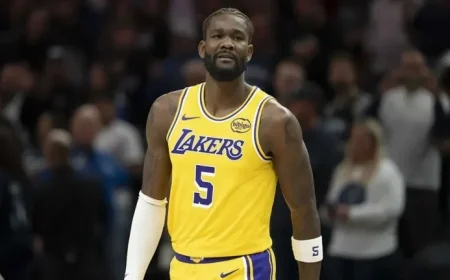 Deandre Ayton Shares Thoughts on Lakers’ NBA Cup Kickoff