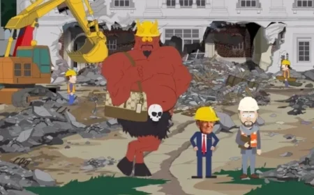 South Park Mocks Trump’s White House Demolition in Halloween Special